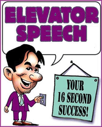 Using an elevator speech for marketing