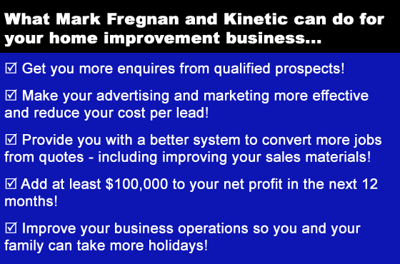 What kinetic can do for your home improvement business